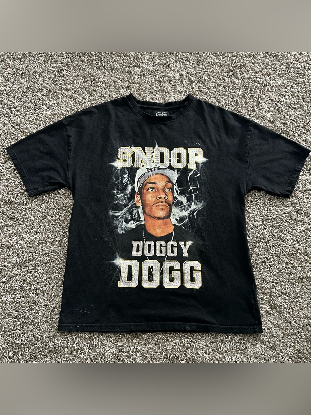 SNOOP DOGGY DOGG GRAPHIC T SHIRT MEN M BLACK DOGG SUPPLY RAP TEE